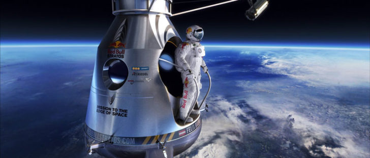 Felix Baumgartner Jumps from space